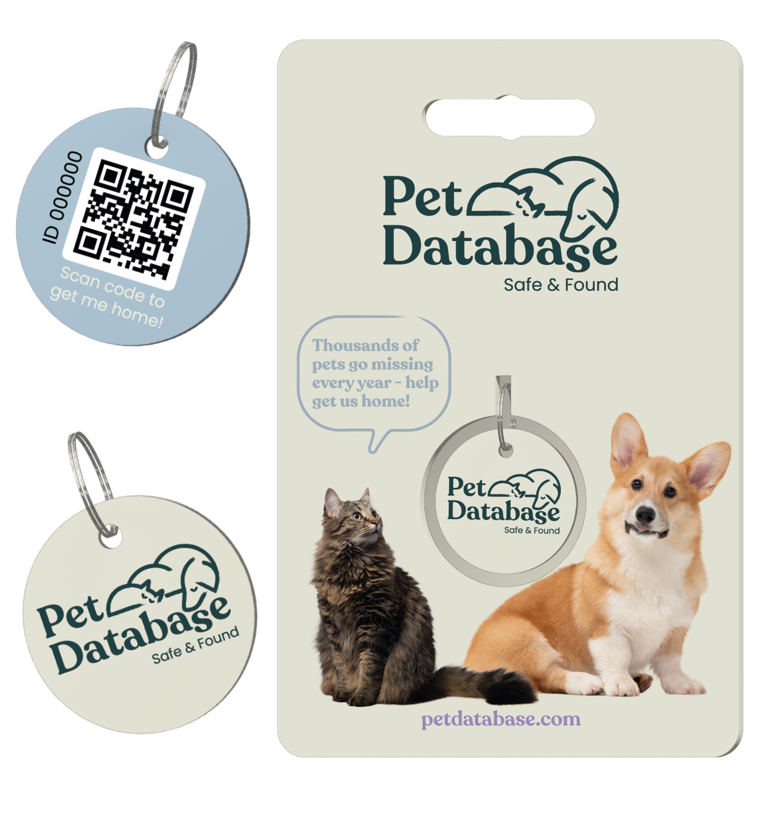 New Pet Database - Smart Pet Tag