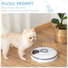 Automatic Six-Meal Pet Feeder with Digital Timer & LED Display | Easy-Clean Food Dispenser