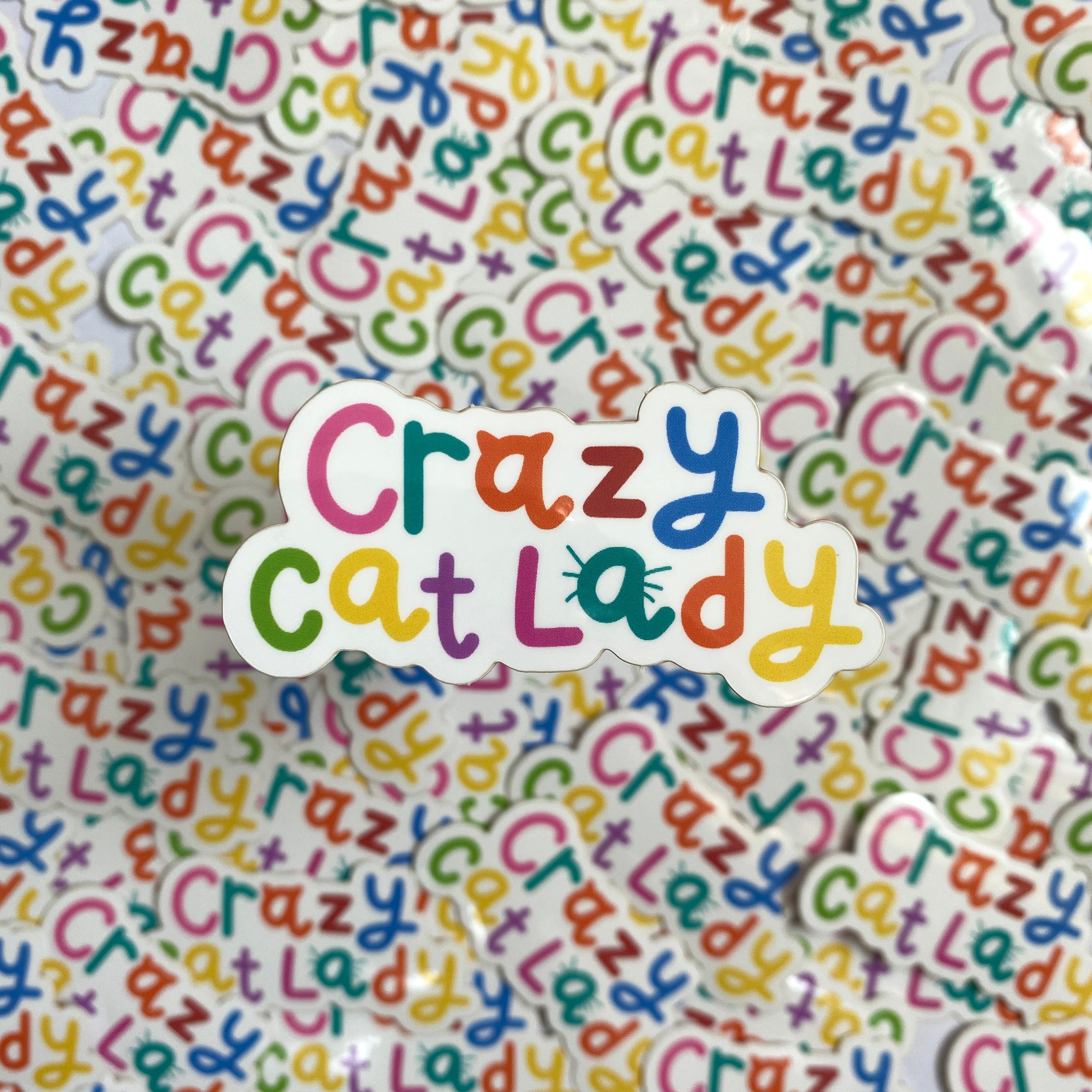 Crazy Cat Lady Sticker – Tailster Pet Shop
